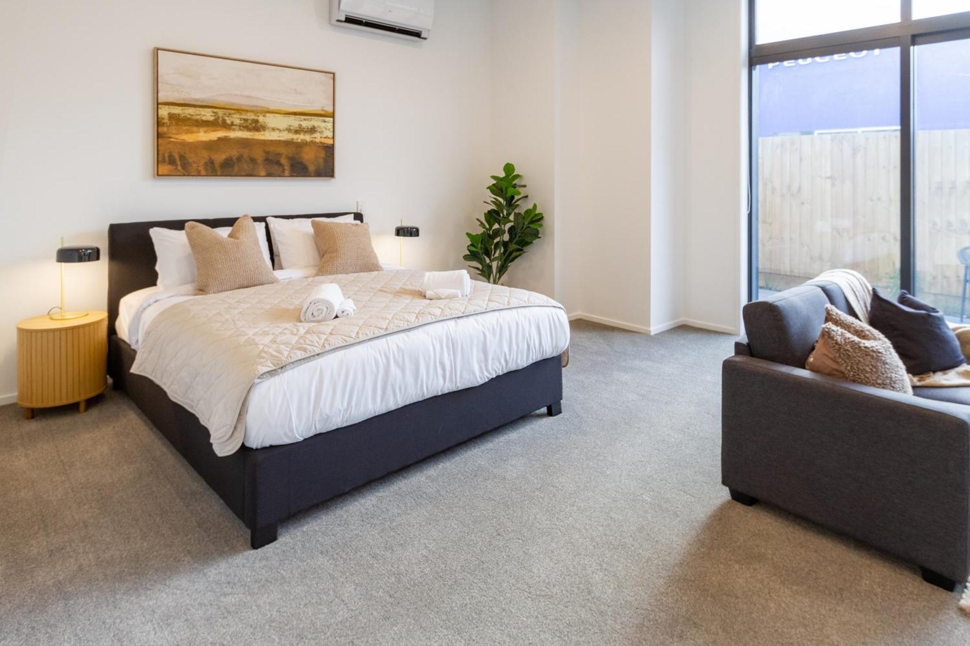 Single Level Studio, Cbd Escape: King Bed Christchurch Exterior foto